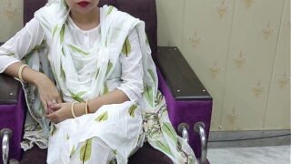 Beautiful Indian Desi step mom Pussy and ass fucks hard by Stepson