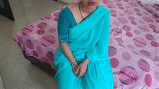 Hot Indian village bhabhi was full romance with hubbu and fucked