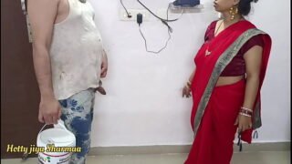 Indian House Wife Fucked By Painter When Nobody Is At Home