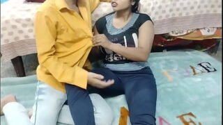 Indian Punjabi Young Husband Friend with Virgin Ass Wife Fuck Sex Film