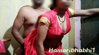 Indian Tamil Horny Village Girl Standing Style Fucked Pussy